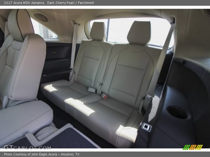 Dark Cherry Pearl / Parchment 2017 Acura MDX Advance