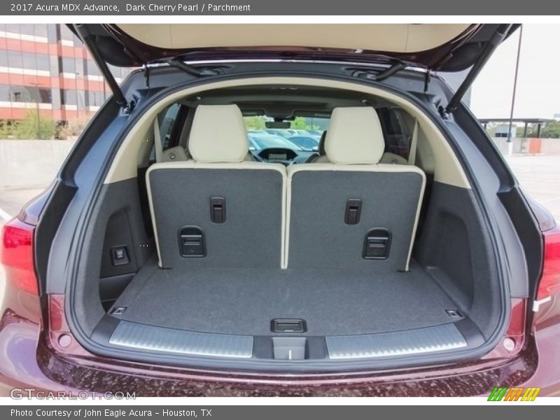 Dark Cherry Pearl / Parchment 2017 Acura MDX Advance