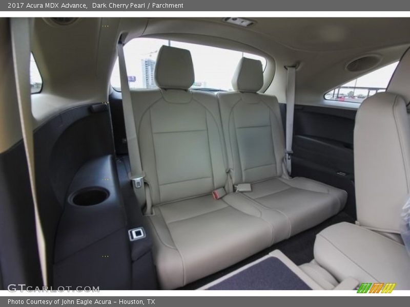 Dark Cherry Pearl / Parchment 2017 Acura MDX Advance