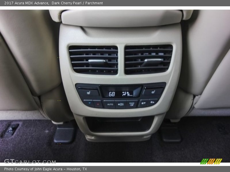 Dark Cherry Pearl / Parchment 2017 Acura MDX Advance