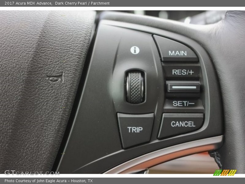 Dark Cherry Pearl / Parchment 2017 Acura MDX Advance