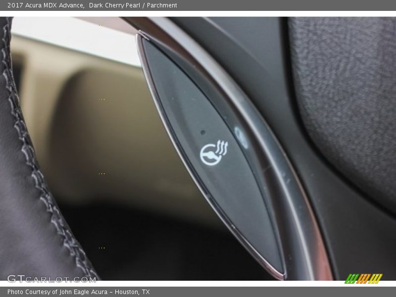Dark Cherry Pearl / Parchment 2017 Acura MDX Advance