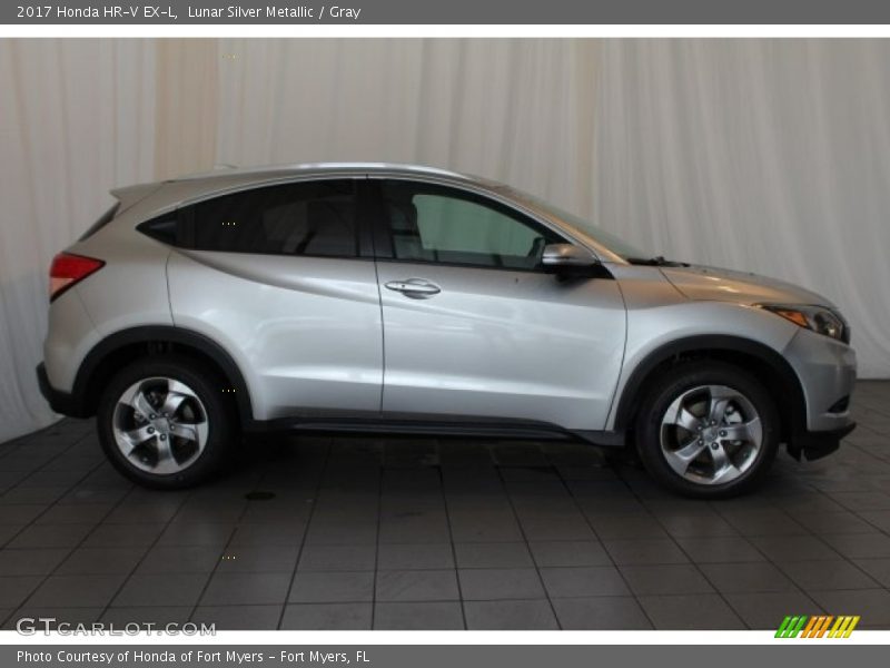Lunar Silver Metallic / Gray 2017 Honda HR-V EX-L
