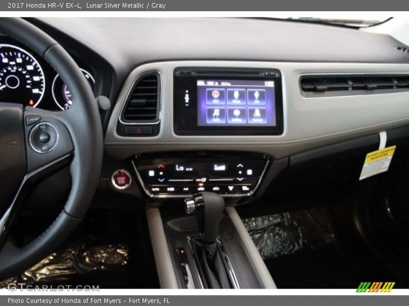 Lunar Silver Metallic / Gray 2017 Honda HR-V EX-L