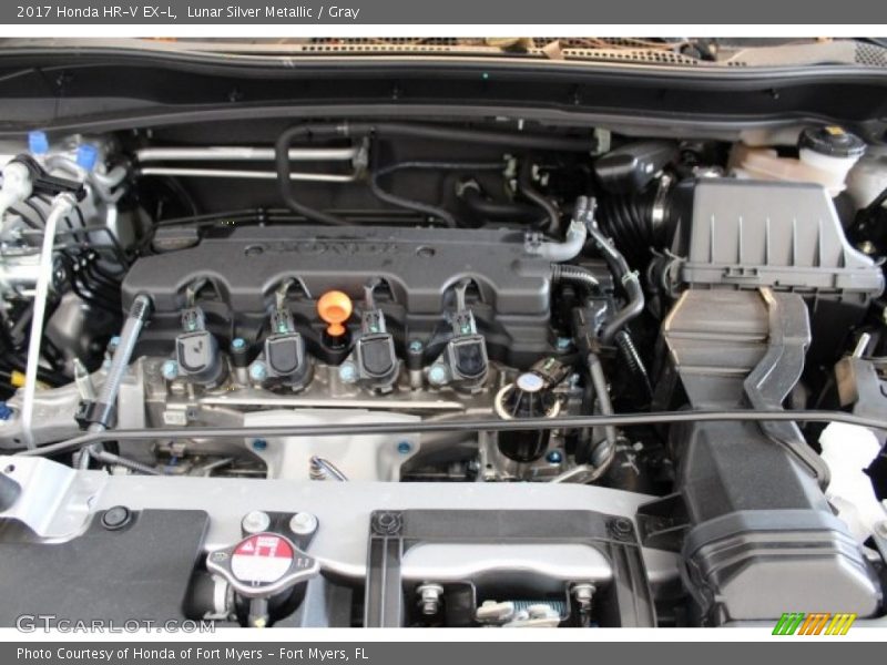 Lunar Silver Metallic / Gray 2017 Honda HR-V EX-L