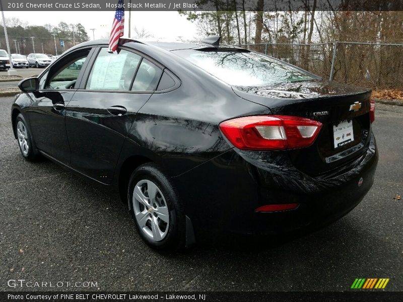 Mosaic Black Metallic / Jet Black 2016 Chevrolet Cruze LS Sedan