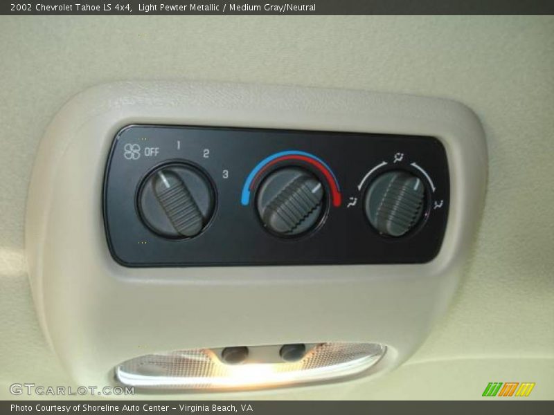 Light Pewter Metallic / Medium Gray/Neutral 2002 Chevrolet Tahoe LS 4x4