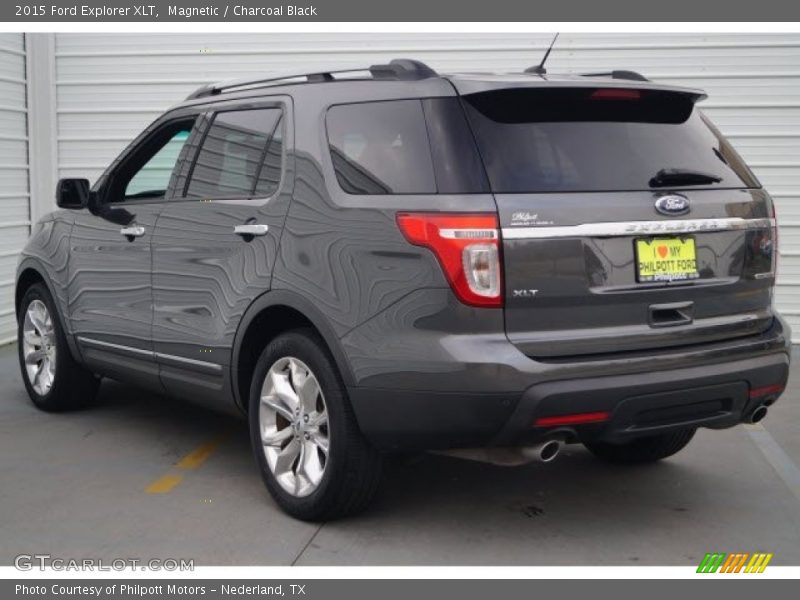 Magnetic / Charcoal Black 2015 Ford Explorer XLT