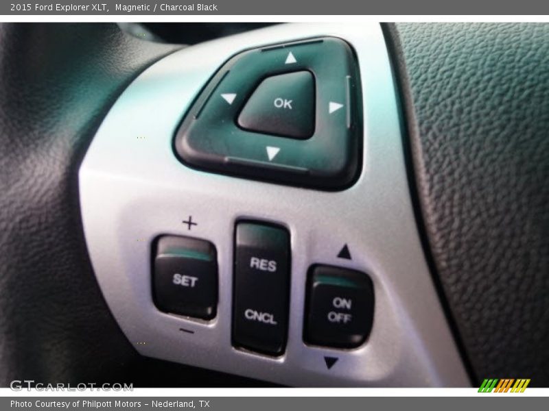 Magnetic / Charcoal Black 2015 Ford Explorer XLT