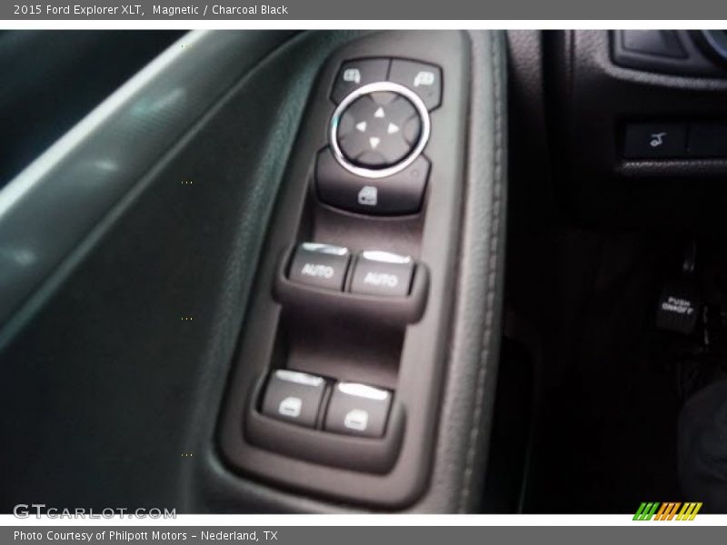 Magnetic / Charcoal Black 2015 Ford Explorer XLT