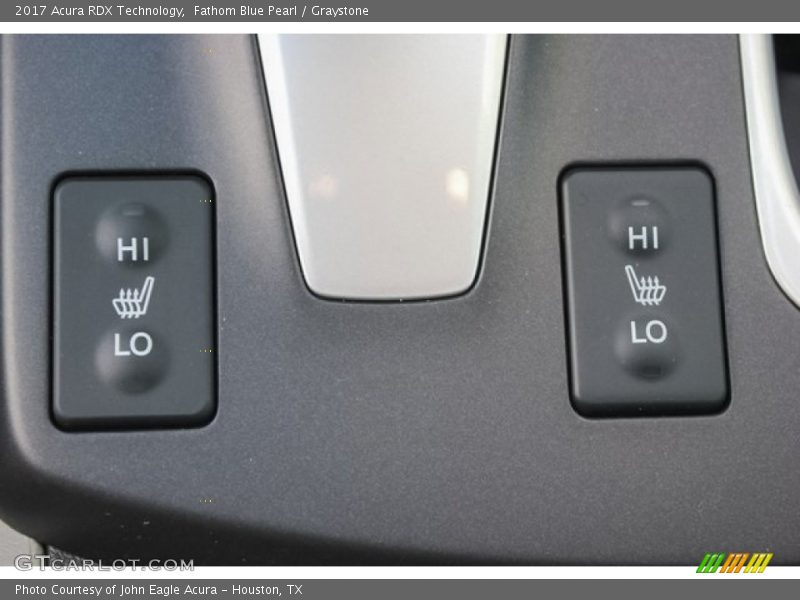 Fathom Blue Pearl / Graystone 2017 Acura RDX Technology