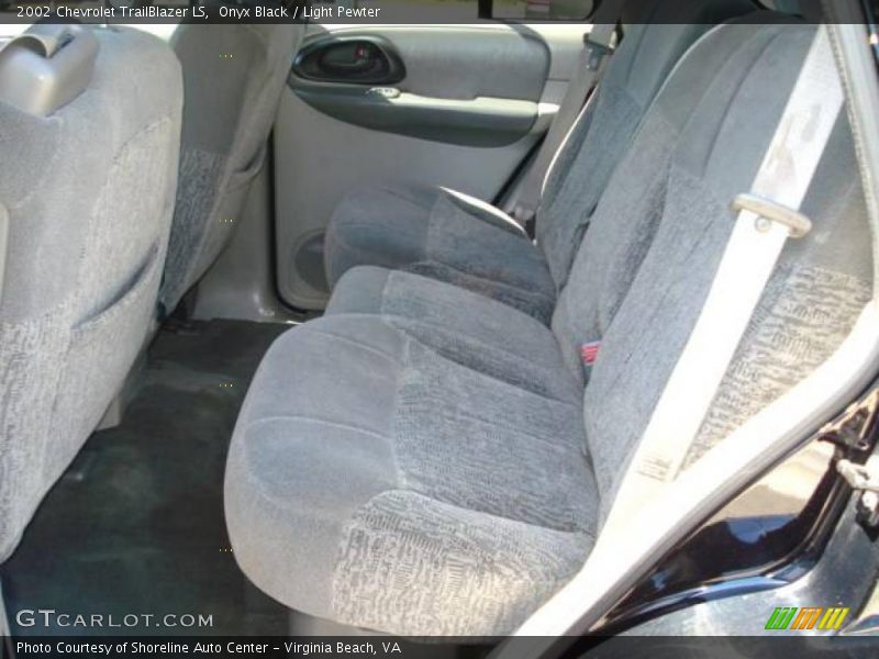 Onyx Black / Light Pewter 2002 Chevrolet TrailBlazer LS