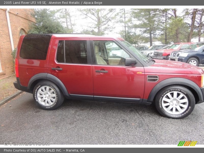 Alveston Red Metallic / Alpaca Beige 2005 Land Rover LR3 V8 SE