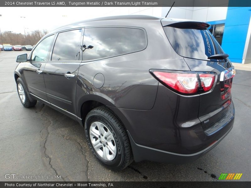 Tungsten Metallic / Dark Titanium/Light Titanium 2014 Chevrolet Traverse LS AWD