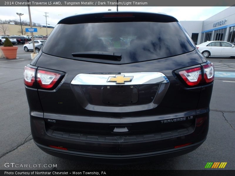 Tungsten Metallic / Dark Titanium/Light Titanium 2014 Chevrolet Traverse LS AWD