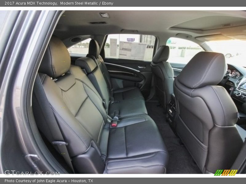 Modern Steel Metallic / Ebony 2017 Acura MDX Technology