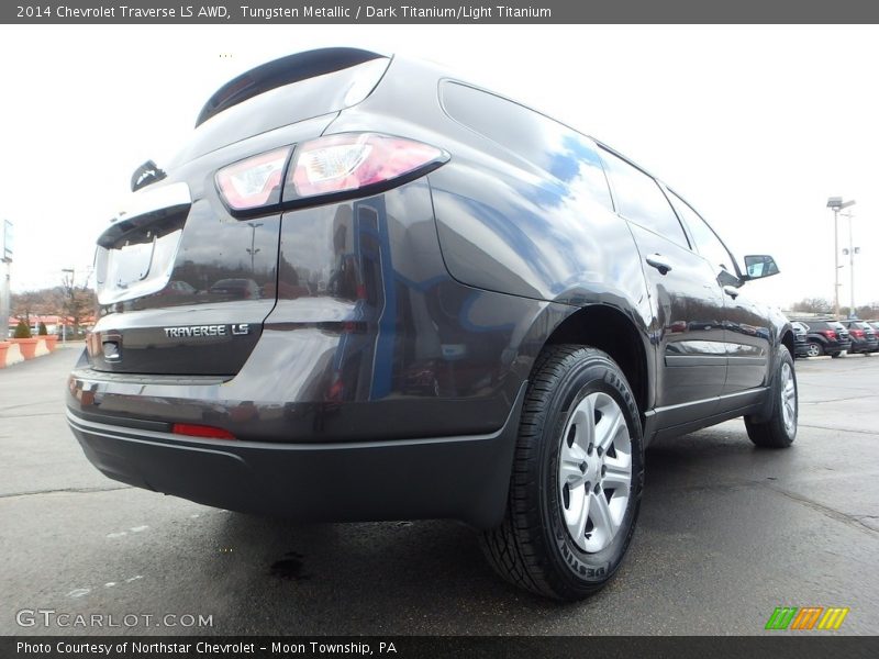 Tungsten Metallic / Dark Titanium/Light Titanium 2014 Chevrolet Traverse LS AWD