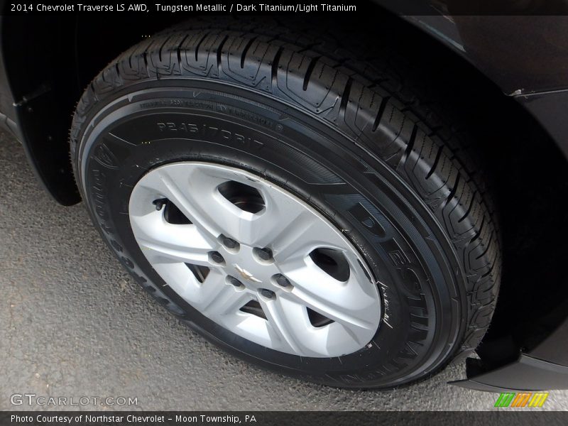 Tungsten Metallic / Dark Titanium/Light Titanium 2014 Chevrolet Traverse LS AWD