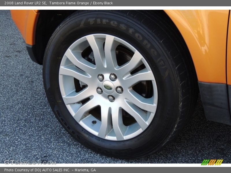 Tambora Flame Orange / Ebony Black 2008 Land Rover LR2 SE