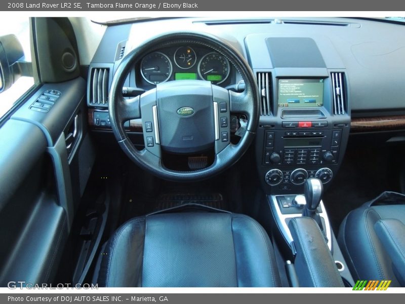 Tambora Flame Orange / Ebony Black 2008 Land Rover LR2 SE