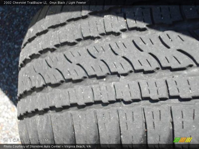 Onyx Black / Light Pewter 2002 Chevrolet TrailBlazer LS