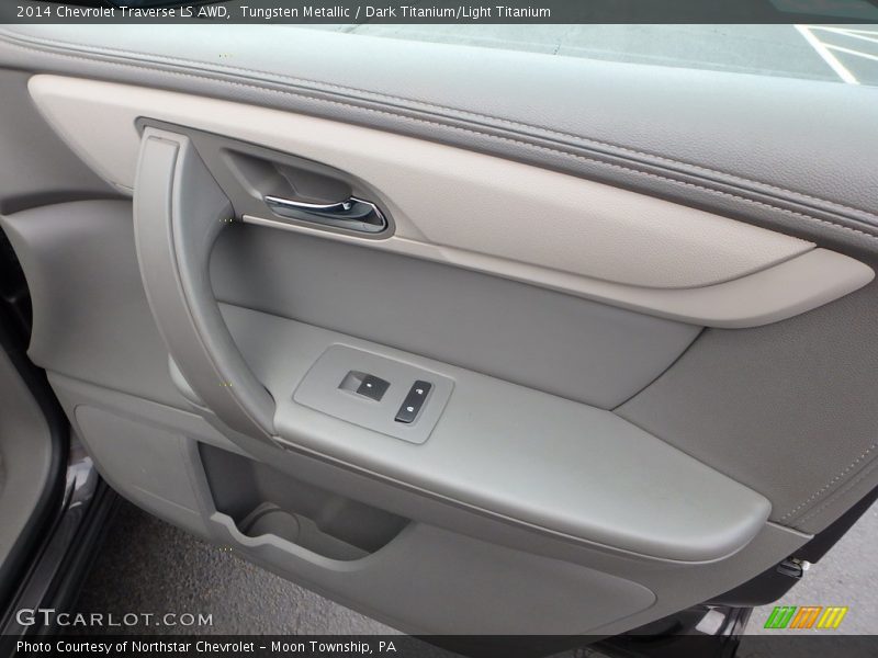 Tungsten Metallic / Dark Titanium/Light Titanium 2014 Chevrolet Traverse LS AWD