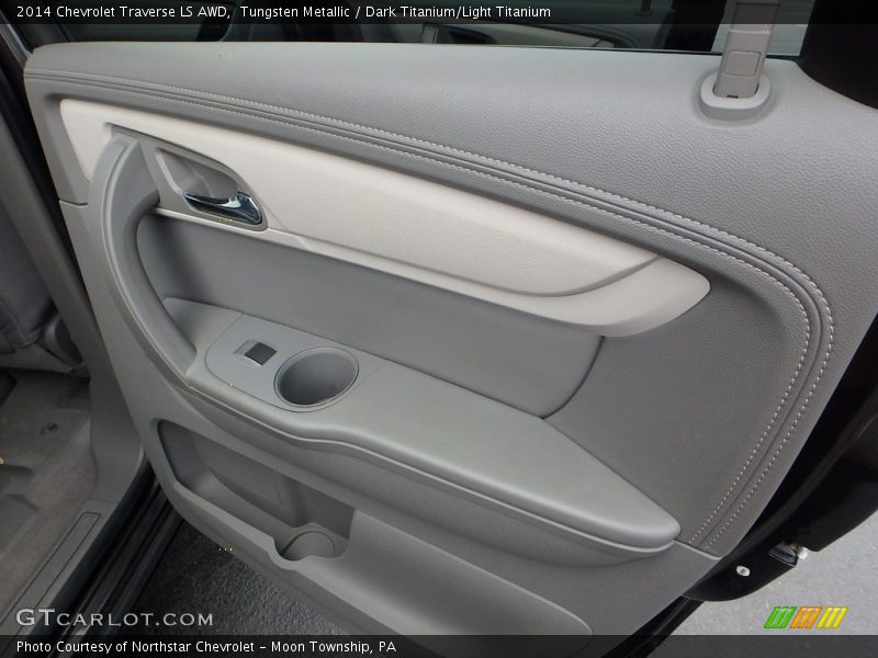 Tungsten Metallic / Dark Titanium/Light Titanium 2014 Chevrolet Traverse LS AWD