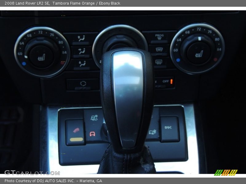 Tambora Flame Orange / Ebony Black 2008 Land Rover LR2 SE