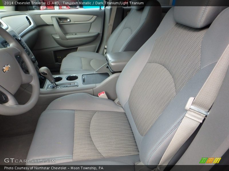 Tungsten Metallic / Dark Titanium/Light Titanium 2014 Chevrolet Traverse LS AWD