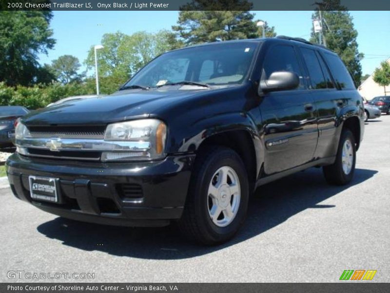 Onyx Black / Light Pewter 2002 Chevrolet TrailBlazer LS