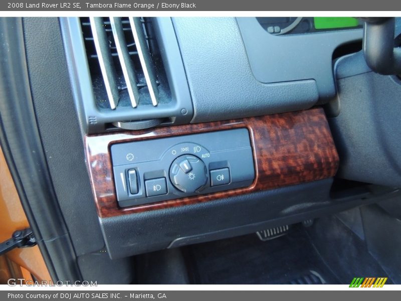Tambora Flame Orange / Ebony Black 2008 Land Rover LR2 SE