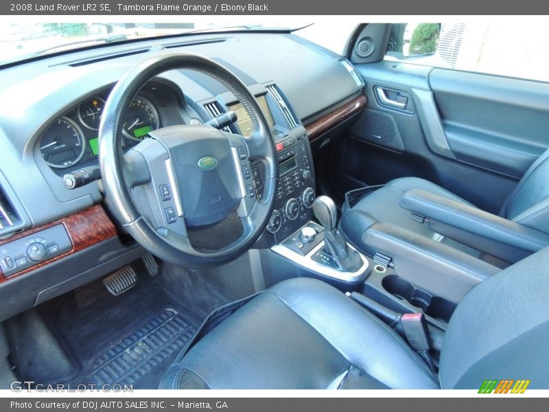 Tambora Flame Orange / Ebony Black 2008 Land Rover LR2 SE