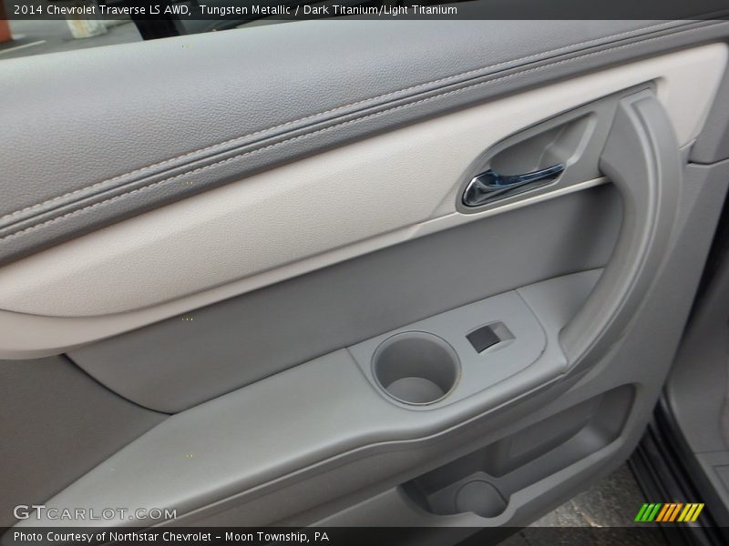 Tungsten Metallic / Dark Titanium/Light Titanium 2014 Chevrolet Traverse LS AWD