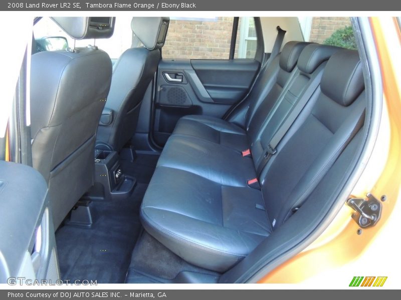 Tambora Flame Orange / Ebony Black 2008 Land Rover LR2 SE