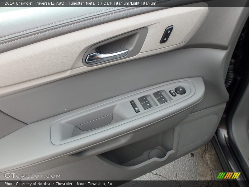 Tungsten Metallic / Dark Titanium/Light Titanium 2014 Chevrolet Traverse LS AWD