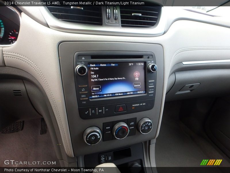 Tungsten Metallic / Dark Titanium/Light Titanium 2014 Chevrolet Traverse LS AWD