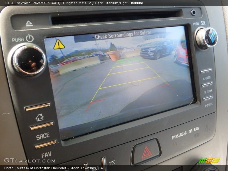 Tungsten Metallic / Dark Titanium/Light Titanium 2014 Chevrolet Traverse LS AWD