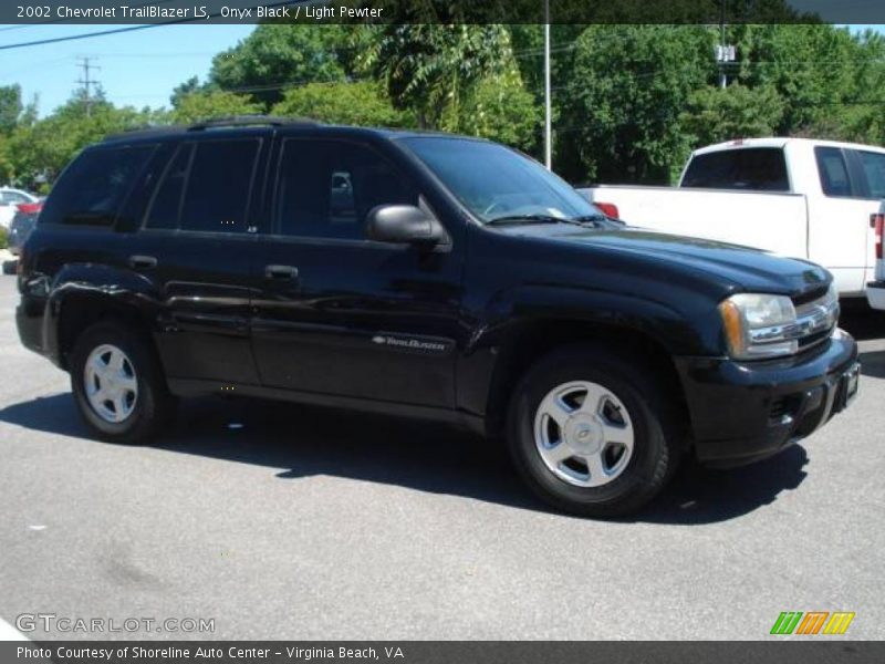 Onyx Black / Light Pewter 2002 Chevrolet TrailBlazer LS