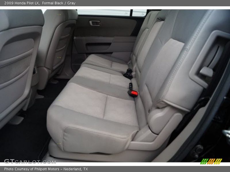 Formal Black / Gray 2009 Honda Pilot LX