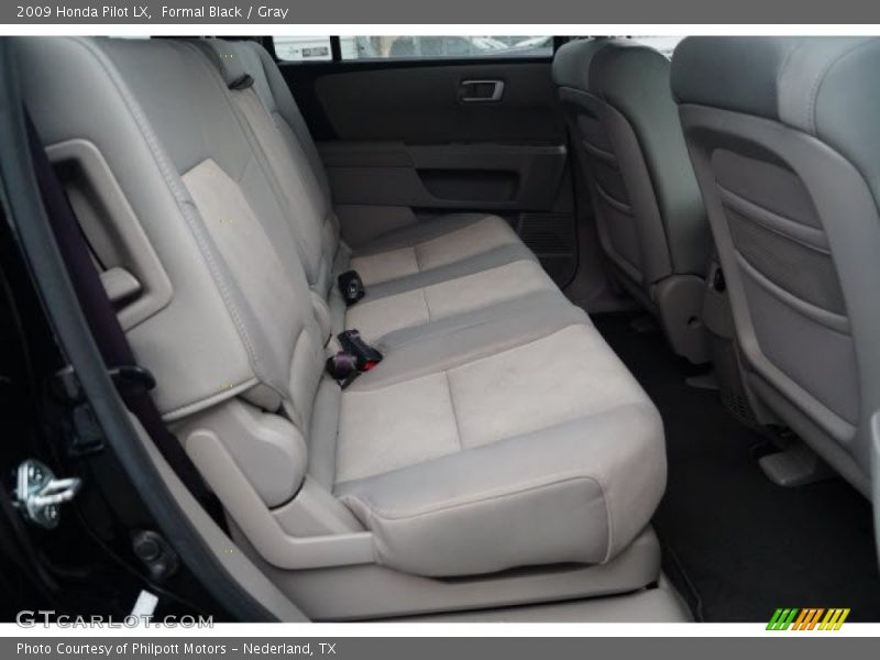 Formal Black / Gray 2009 Honda Pilot LX