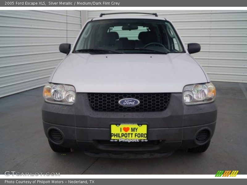 Silver Metallic / Medium/Dark Flint Grey 2005 Ford Escape XLS