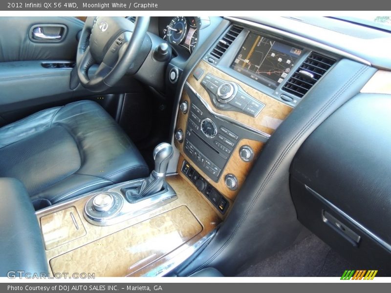Moonlight White / Graphite 2012 Infiniti QX 56 4WD