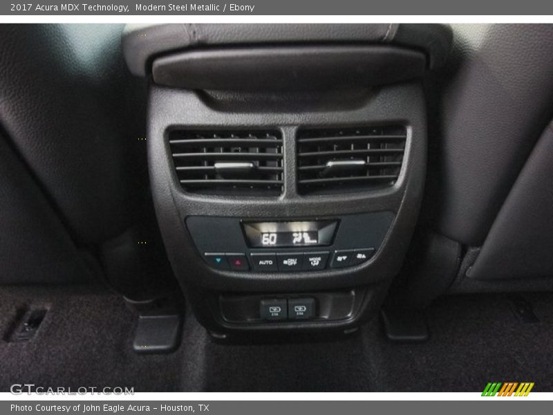 Modern Steel Metallic / Ebony 2017 Acura MDX Technology