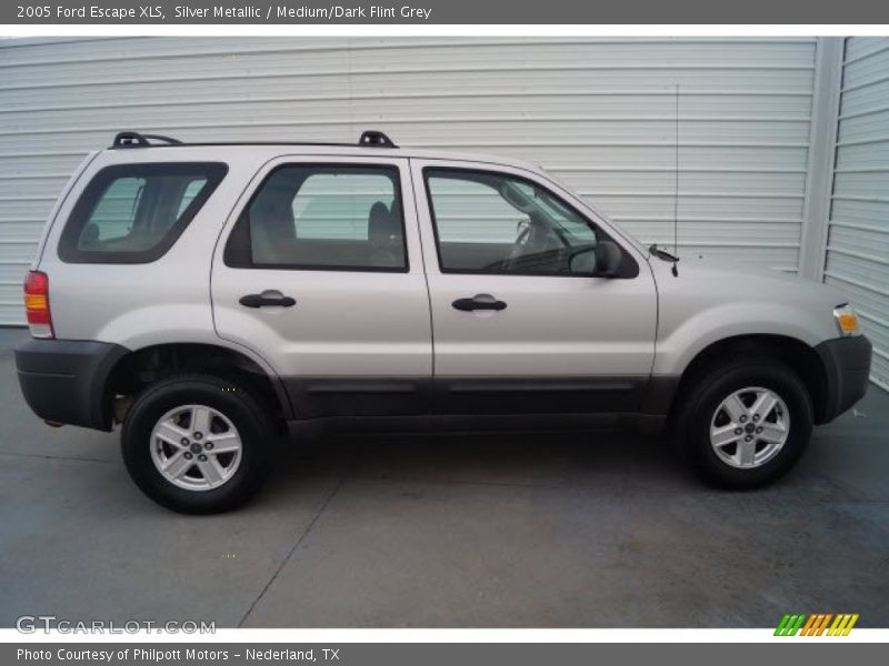 Silver Metallic / Medium/Dark Flint Grey 2005 Ford Escape XLS