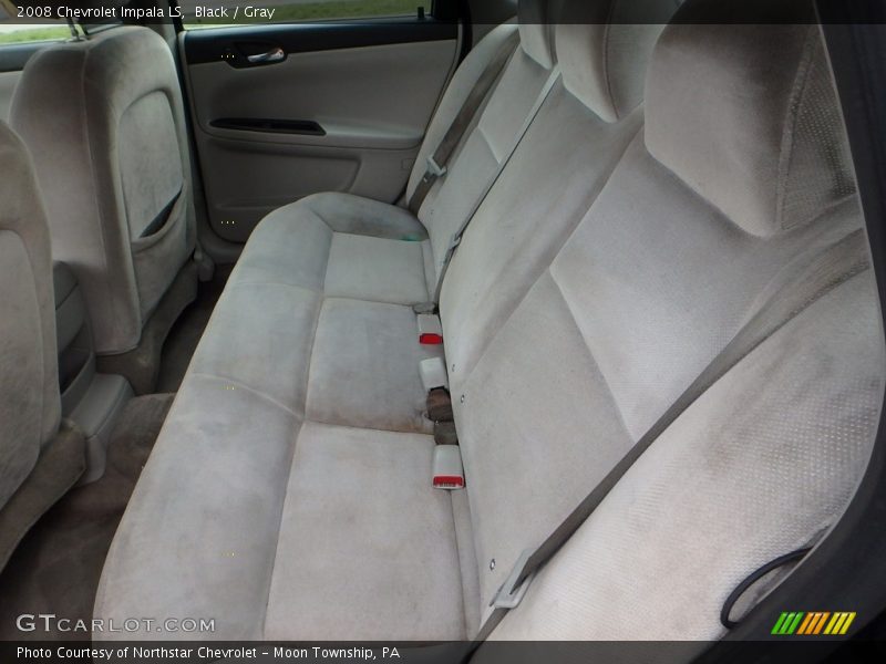 Black / Gray 2008 Chevrolet Impala LS