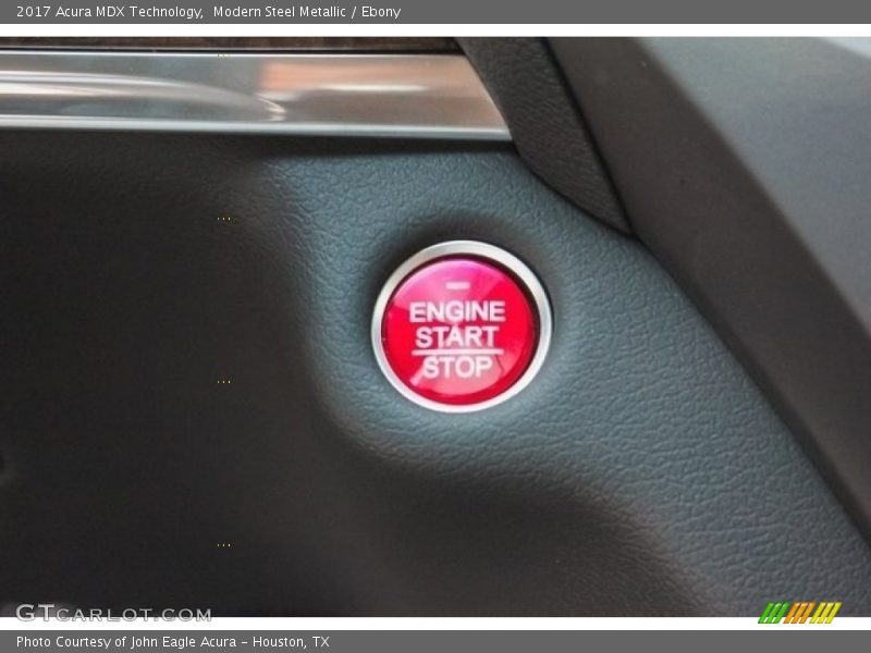 Modern Steel Metallic / Ebony 2017 Acura MDX Technology