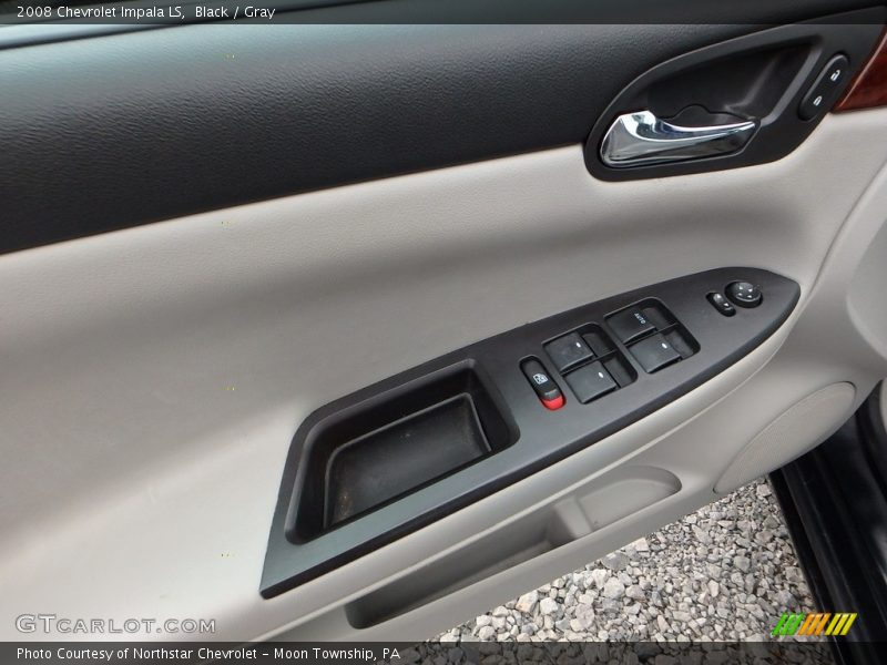 Black / Gray 2008 Chevrolet Impala LS