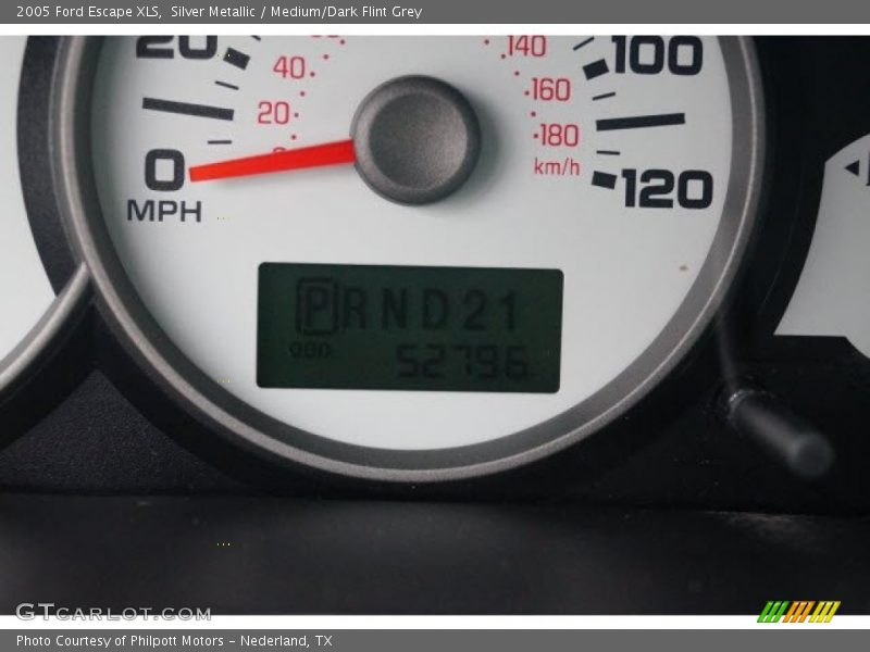 Silver Metallic / Medium/Dark Flint Grey 2005 Ford Escape XLS