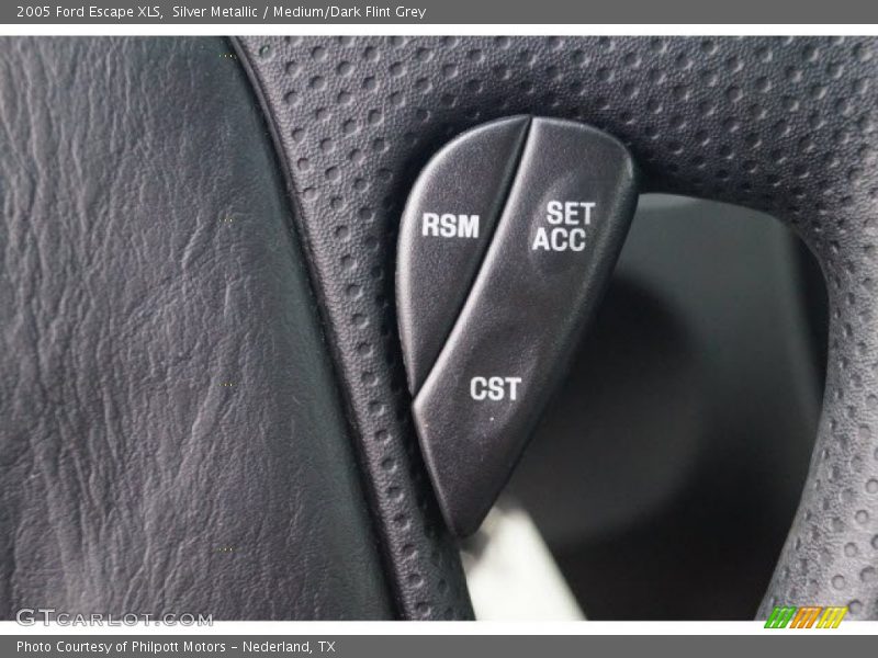 Silver Metallic / Medium/Dark Flint Grey 2005 Ford Escape XLS