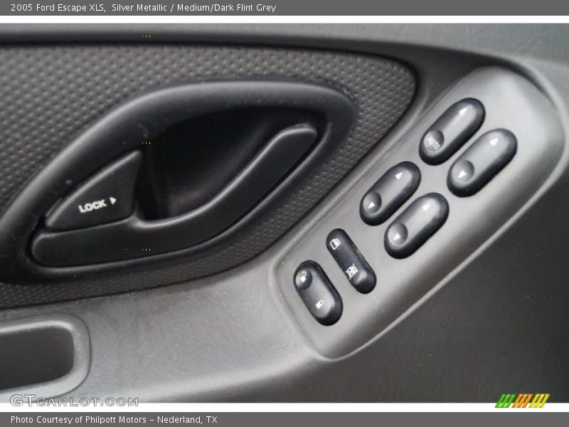 Silver Metallic / Medium/Dark Flint Grey 2005 Ford Escape XLS